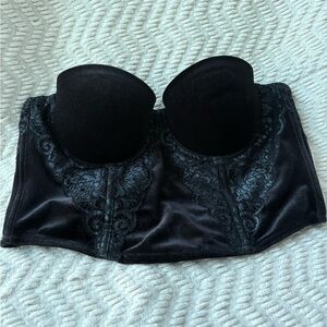 Victoria's Secret Black Lace Bandeau